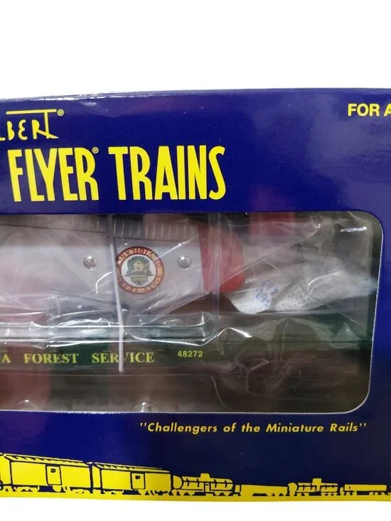 American Flyer 2008 TTOS Sacramento Meet Flat Car W/Beechcraft Airplane 6-48272 - Picture 4 of 6